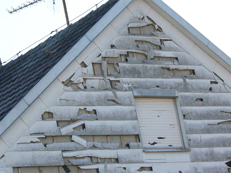 Storm damage restoration